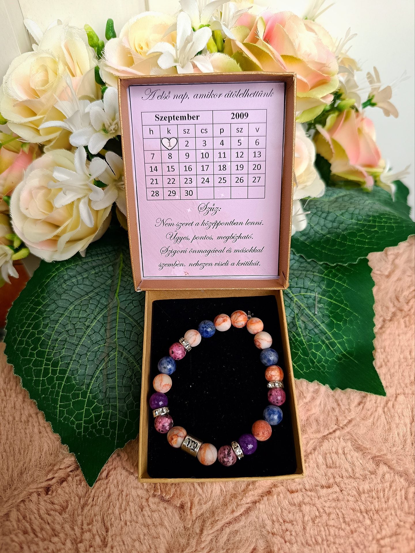 Ajándékdobozos horoszkóp karkötő